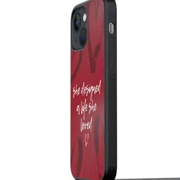 macmerise Life Designer Printed iPhone 13 Bumper Case Cover-image-1