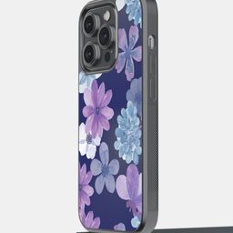 macmerise Floral Printed Iris iPhone 14 Pro Phone Bumper Case Cover-picture-3