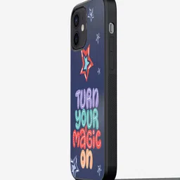 macmerise Turn Your Magic On Printed iPhone 12 Phone Bumper Case Cover-image-48