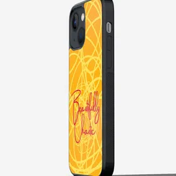 macmerise Chaotic Printed Glossy Finish iPhone 13 Mini Phone Bumper Case Cover-5