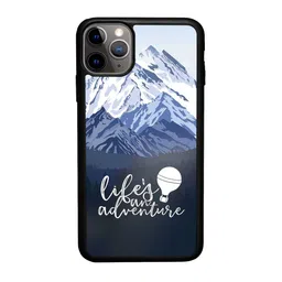 macmerise Lifes An Adventure iPhone 11 Pro Bumper Case Cover-image-1