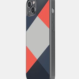 macmerise Geometric Printed iPhone 14 Plus Bumper Case Cover-3