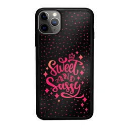 macmerise Sweet & Sassy Printed iPhone 11 Pro Max Phone Bumper Case Cover-image-72