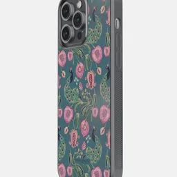 macmerise Floral Printed  iPhone 14 Pro Max Bumper Case Cover-picture-32