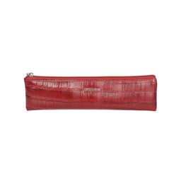 Sassora Red Leather Pencase Pouch-image-45