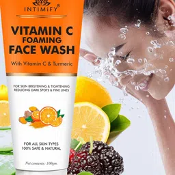 INTIMIFY Vitamin C Foaming Face Wash - 100g-13