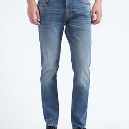 Flying Machine Men Clean Look Heavy Fade Tapered Fit Stretchable Jeans-picture-20