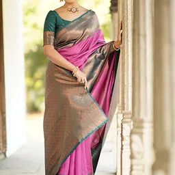 KALINI Zari Banarasi Saree-image-81