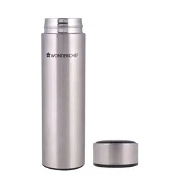 Wonderchef Silver-Toned Solid Stainless Steel Flask 480 ML-image-92