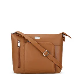 K London Leather Structured Sling Bag-15