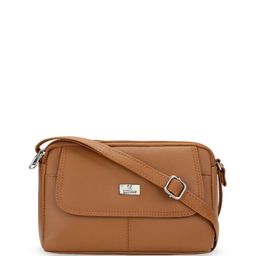 K London Leather Structured Sling Bag-13