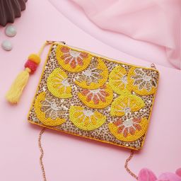 Priyaasi Embellished Sling Bag-image-5