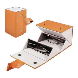 HOUSE OF QUIRK 4-Compartment Foldable Sunglasses Case-48