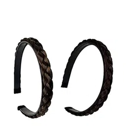 CHANDERKASH Women Choti Braided Plaited Hairband-11