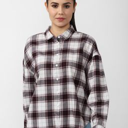 Van Heusen Woman Tartan Checked Casual Shirt-picture-14