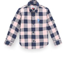 U.S. Polo Assn. Kids Boys Classic Buffalo Checked Casual Shirt-picture-35