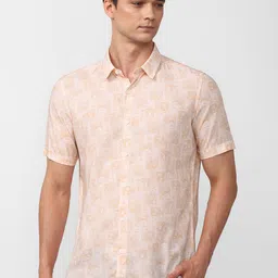 SIMON CARTER LONDON Tropical Printed Slim Fit Pure Cotton Casual Shirt-image-34