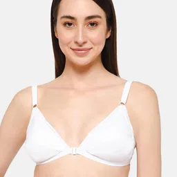 NAIDU HALL Half Coverage Non Padded Pure Cotton Every Day Bra With All Day Comfort-picture-34