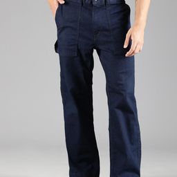 Breakbounce Men Relaxed Straight Leg Straight Fit Low-Rise Easy Wash Jeans-image-94