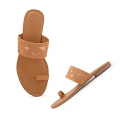 Style Shoes Women Beige One Toe Flats-image-64