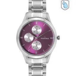 maxima Women Bracelet Style Straps Analogue Multi Function Watch 67452CMLI-image-9