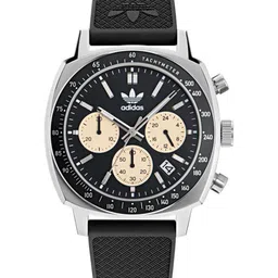 ADIDAS Originals Unisex Brass Printed Dial & Straps Analogue Watch AOFH23505-19