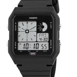 CASIO Unisex Water Resistance Analogue & Digital Chronograph Watch D311-image-61