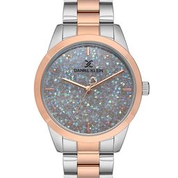 Daniel Klein Women Silver-Toned Dial & Silver Toned Analogue Watch DK.1.13055-5-Silver-image-25