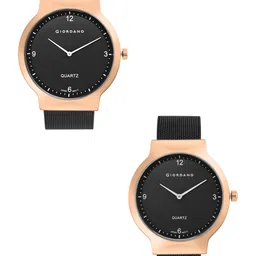 GIORDANO Unisex Dial & Straps Analogue Watch GZ-987-SET-22-28