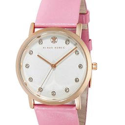 Klaus Kobec Women Embellished Dial & Leather Straps Analogue Watch KK-10025-03X-image-34