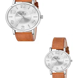 Walrus Women Pack of 2 Brass Dial Straps Analogue Watch WWTP-OPUS-III-070607-14