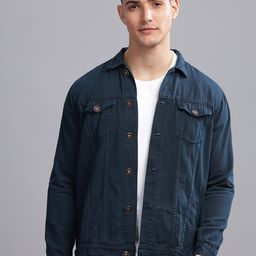 Kuons Avenue Spread Collar Long Sleeves Denim Jacket-image-48