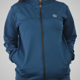 Fasha Mock Collar Long Sleeves Training or Gym Sporty Jacket-picture-16