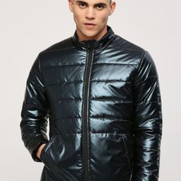 Pepe Jeans Mock Collar Puffer Jacket-33