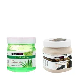 FEELHIGH Aloe Vera Gel & Chocolate Cream 500 ml Each-image-62