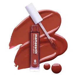 Mamaearth Naturally Matte Lip Serum Liquid Lipstick- Chocolate Truffle-18