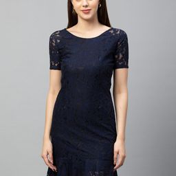 Globus Self Design Sheath Dress-image-7