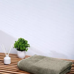 Himeya Grey Solid 650 GSM Sustainable Cotton Bath Towel-image-75