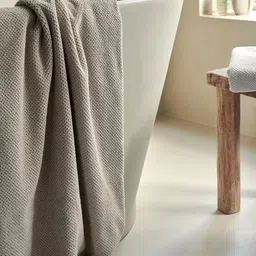 H&M Solid Cotton Terry Bath Towel-picture-27