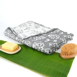 Doctor Towels 250 GSM Banana Jacquard Floral Bath Towel-picture-47