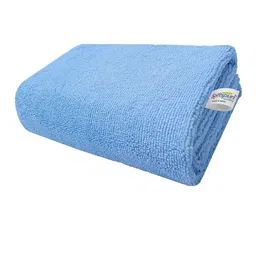 Softspun Microfiber Blue 340 GSM Bath Towel-69