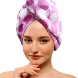 Lunar Days Purple 300 GSM Hair Wrap Towel-image-32