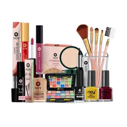 NOY Set Of 15 Essence Makeup Combo - Effortless Beauty In Any Weather - 546-23
