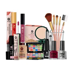 NOY Set Of 15 Essence Makeup Combo - Effortless Beauty In Any Weather - 690-14