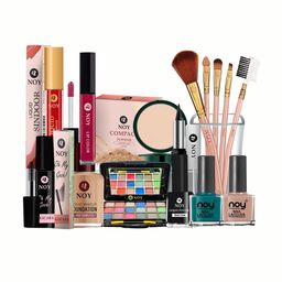 NOY Set Of 15 Essence Makeup Combo - Weightless Beauty In Any Weather - No. 535-58