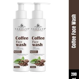 Verdant Natural Care Set Of 2 Coffee Face Wash For Skin Illumination - 100ml Each-30