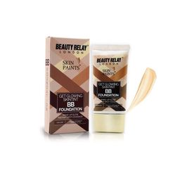 BeautyRelay London Skin Paints Get Glowing Skintint BB Foundation 30g - Warm Nude 128-15