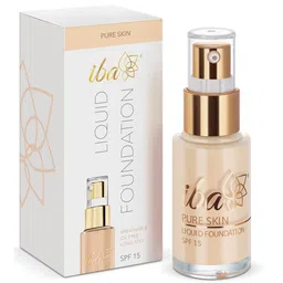 Iba Women Snow White Pure Skin Liquid Foundation 30 g-13