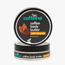 MCaffeine Coffee Body Butter with Almonds for Deep Moisturization & Smooth Skin - 100 g-0