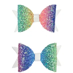 Aye Candy Girls Set Of 2 Embellished Alligator Hair Clip-image-46